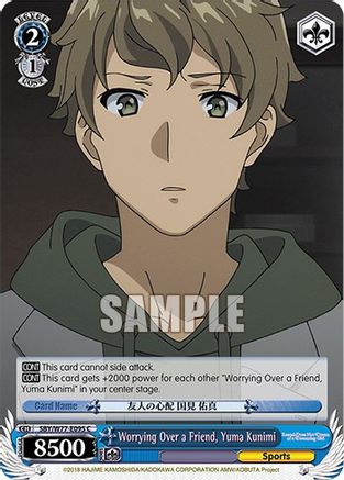 Image of Worrying Over a Friend, Yuma Kunimi (SBY/W77-E095 C) - Rascal Does Not Dream of a Dreaming Girl