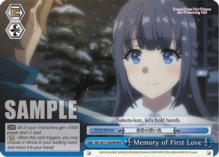 Image of Memory of First Love (RRR) (SBY/W77-E099R RRR) - Rascal Does Not Dream of a Dreaming Girl
