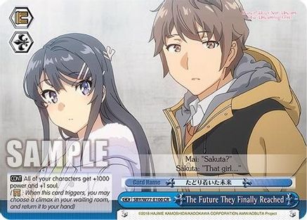 Image of The Future They Finally Reached (SBY/W77-E100 CR) - Rascal Does Not Dream of a Dreaming Girl