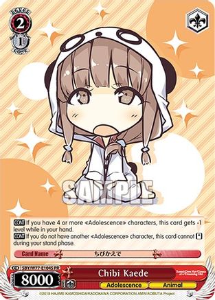 Image of Chibi Kaede (Foil) (SBY/W77-E104S PR) - Rascal Does Not Dream of a Dreaming Girl