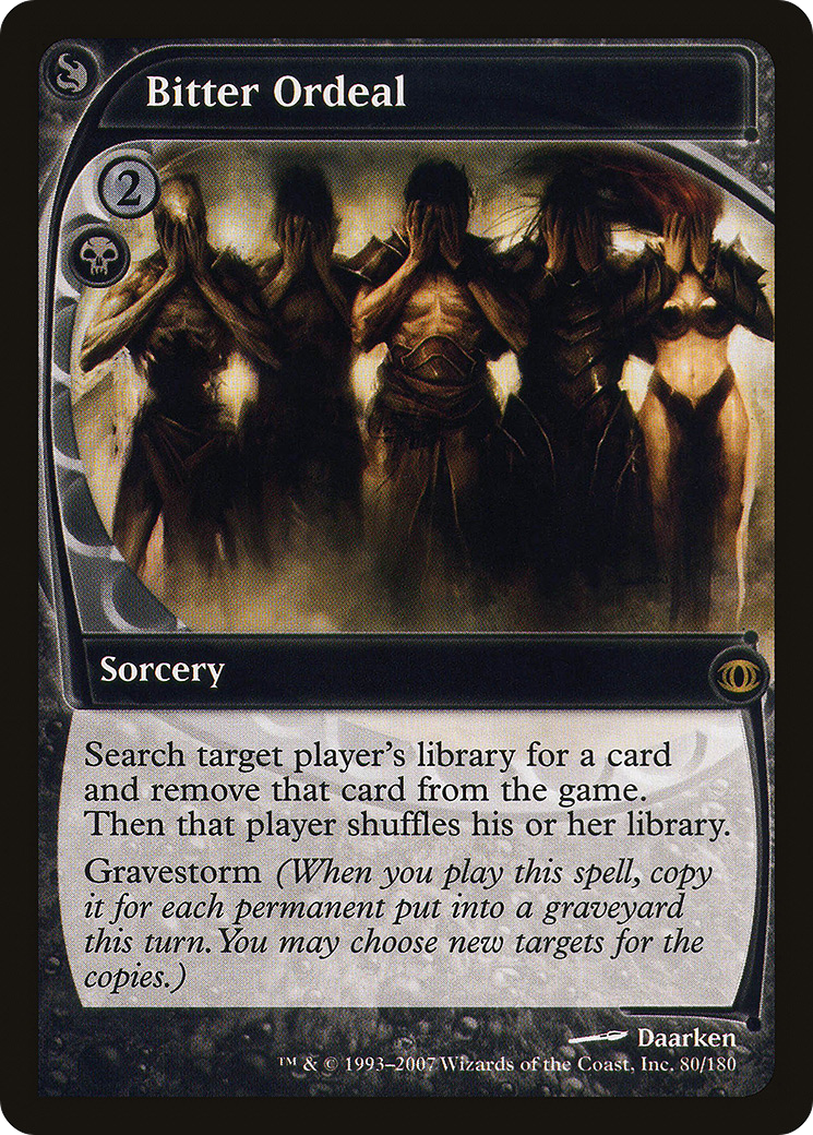 Image of Bitter Ordeal (FUT-080) - Future Sight Foil