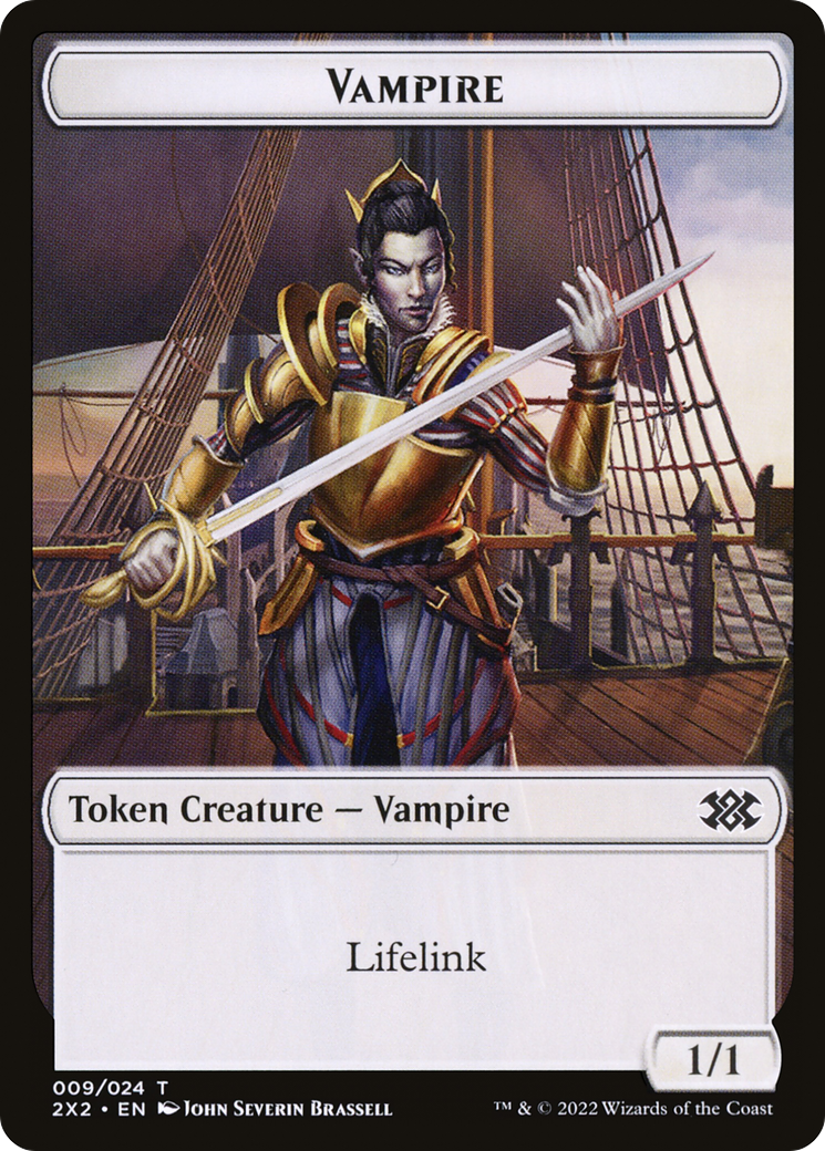 Image of Vampire (T2X2-009) - Double Masters 2022 Tokens