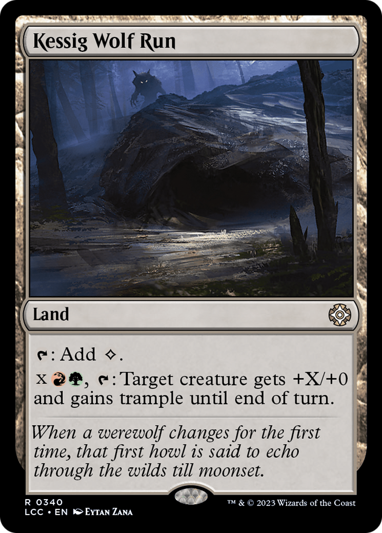 Image of Kessig Wolf Run (LCC-340) - The Lost Caverns of Ixalan Commander