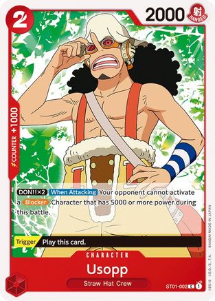 Image of Usopp (ST01-002) - Starter Deck 1: Straw Hat Crew