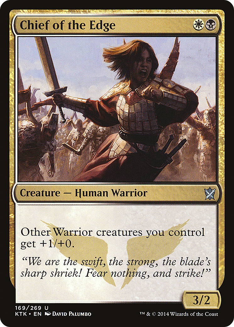 Image of Chief of the Edge (KTK-169) - Khans of Tarkir