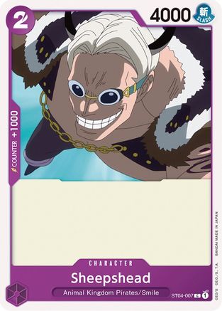 Image of Sheepshead (ST04-007) - Starter Deck 4: Animal Kingdom Pirates