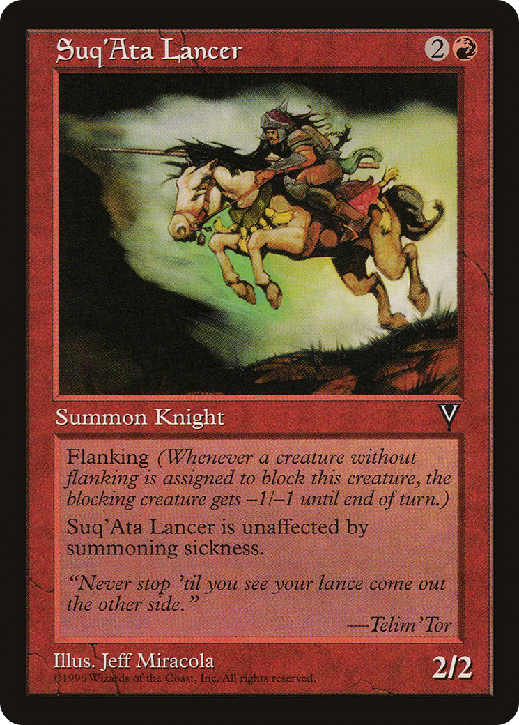 Image of Suq'Ata Lancer (VIS-) - Visions