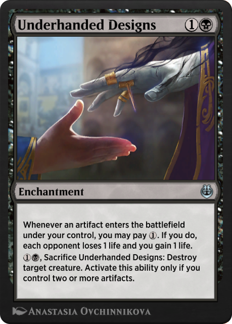 Image of Underhanded Designs (KLR-108) - Kaladesh Remastered