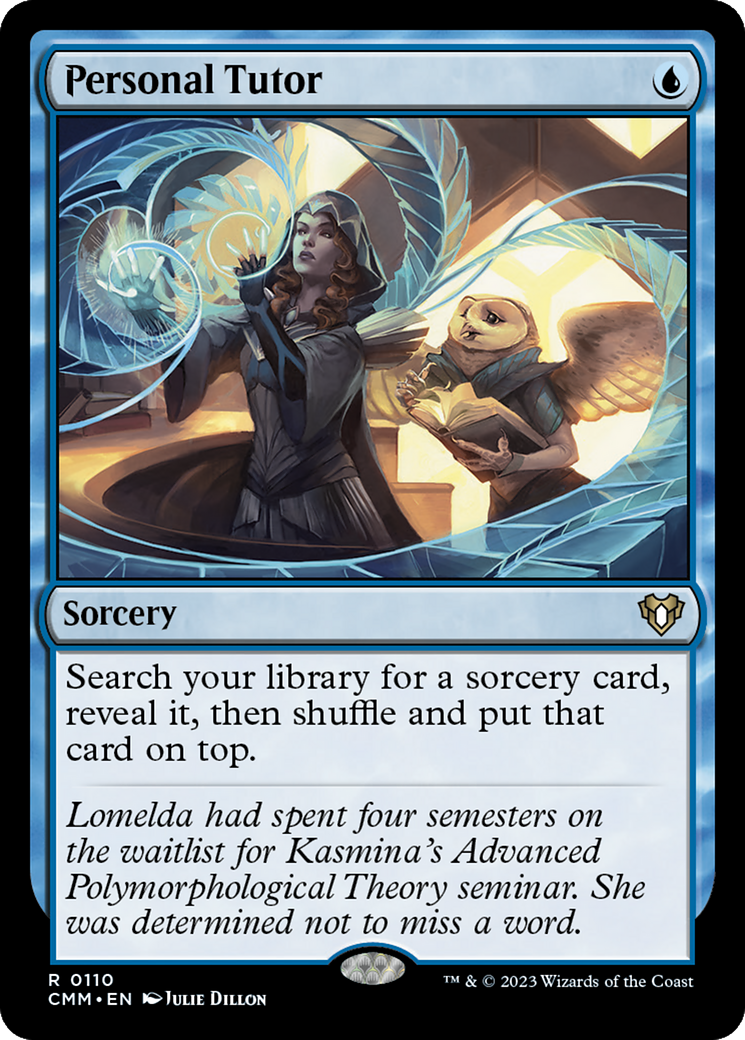 Image of Personal Tutor (CMM-110) - Commander Masters Foil