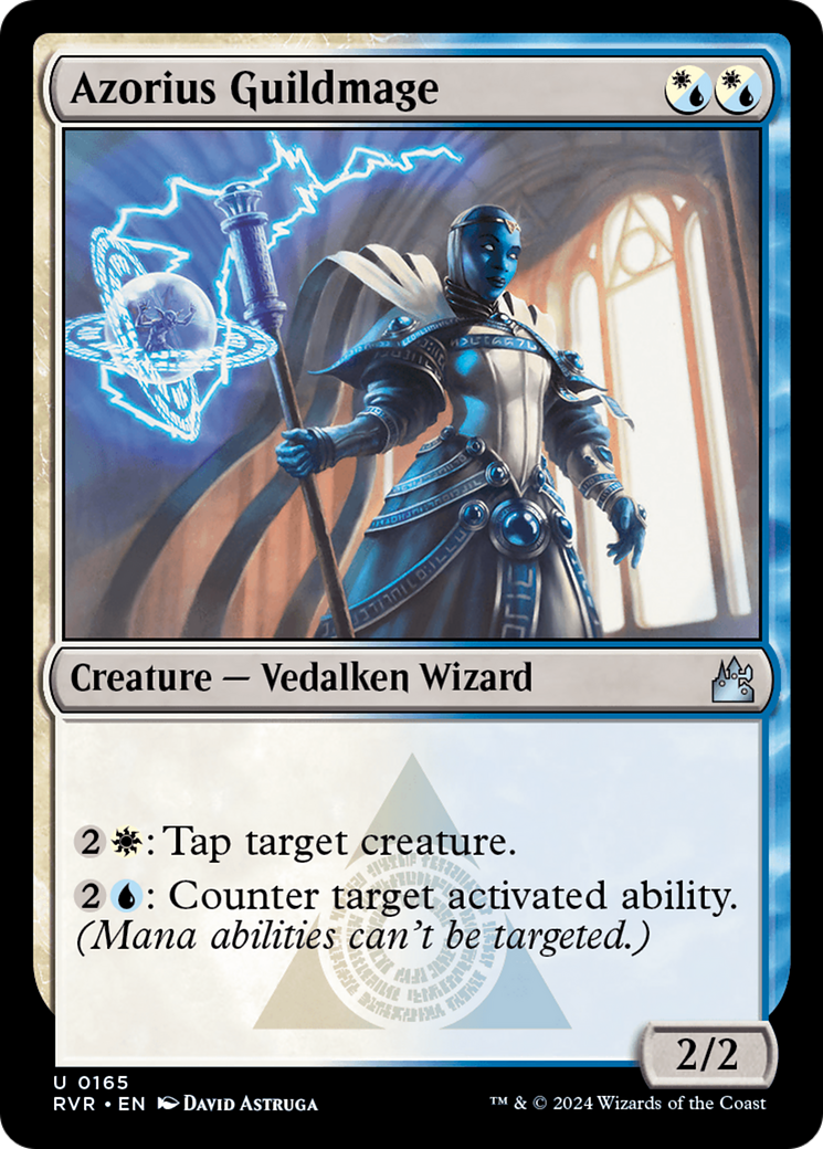 Image of Azorius Guildmage (RVR-165) - Ravnica Remastered Foil