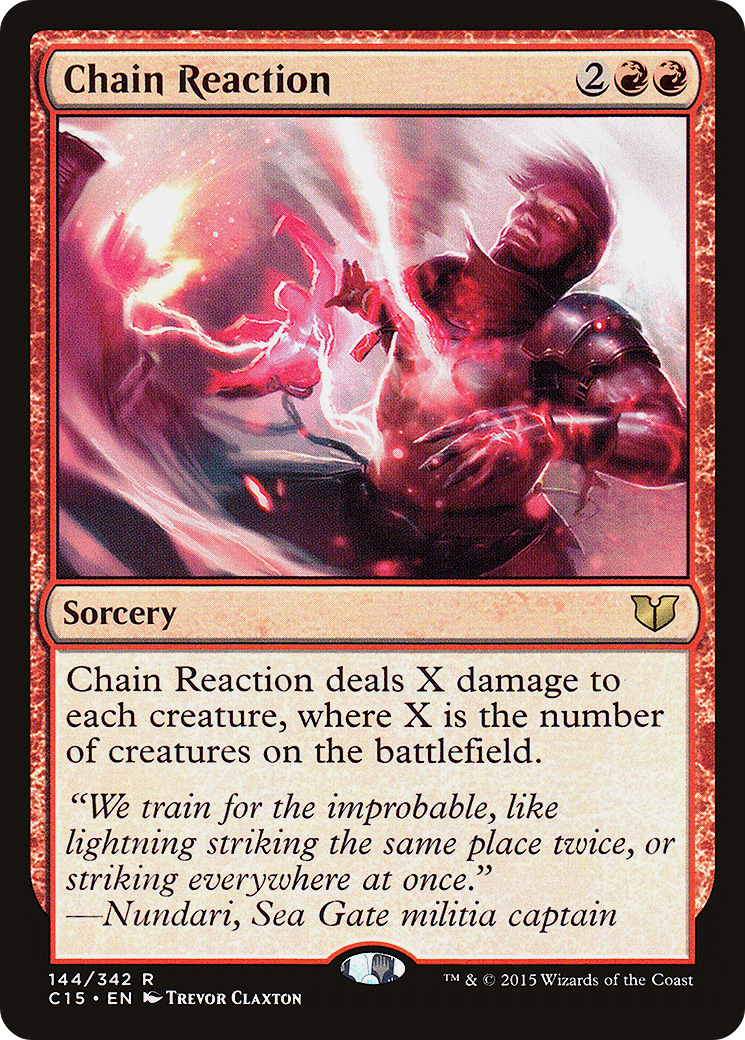 Image of Chain Reaction (C15-144) - Commander 2015