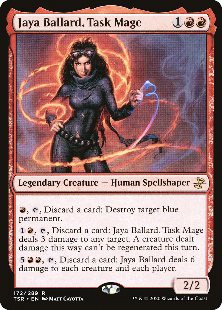 Image of Jaya Ballard, Task Mage (TSR-172) - Time Spiral Remastered