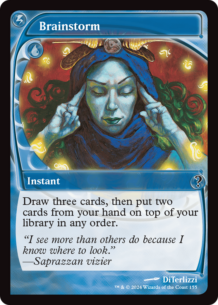 Image of Brainstorm (Future Sight) (MB2-155) - Mystery Booster 2 Foil