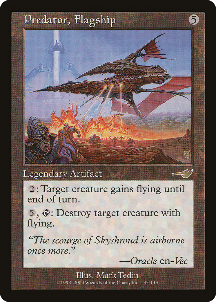 Image of Predator, Flagship (NMS-135) - Nemesis Foil