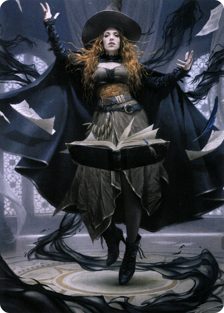 Image of Tasha, the Witch Queen // Tasha, the Witch Queen (ACLB-041) - Battle for Baldur's Gate Art Series (Borderless) Foil