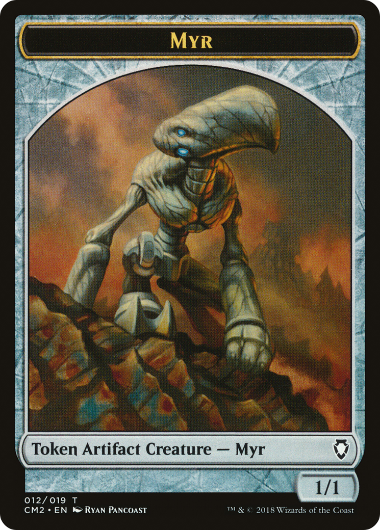 Image of Myr Token (CM2-012) - Commander Anthology Volume II Tokens
