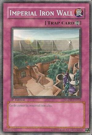 Image of Imperial Iron Wall (SDZW-EN032) - Structure Deck: Zombie World 1st Edition