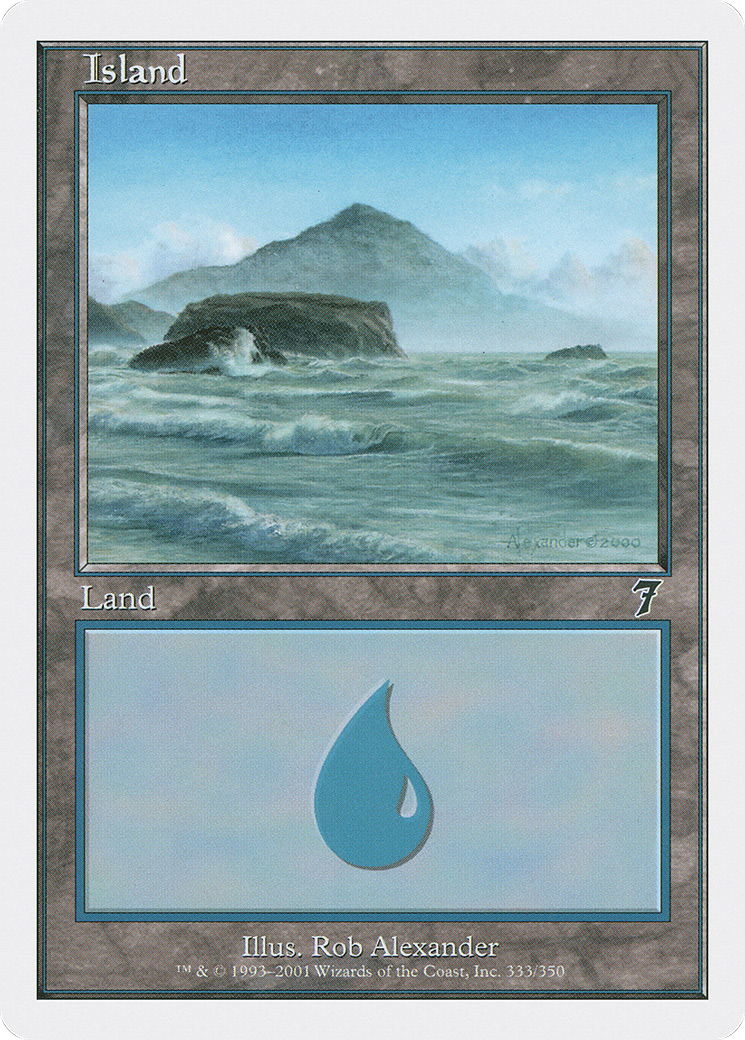 Image of Island (333) (7ED-333) - 7th Edition