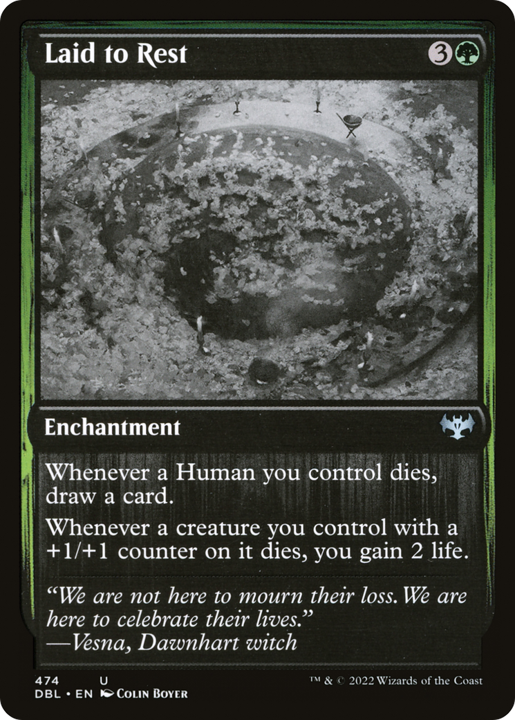 Image of Laid to Rest (DBL-474) - Innistrad: Double Feature Foil