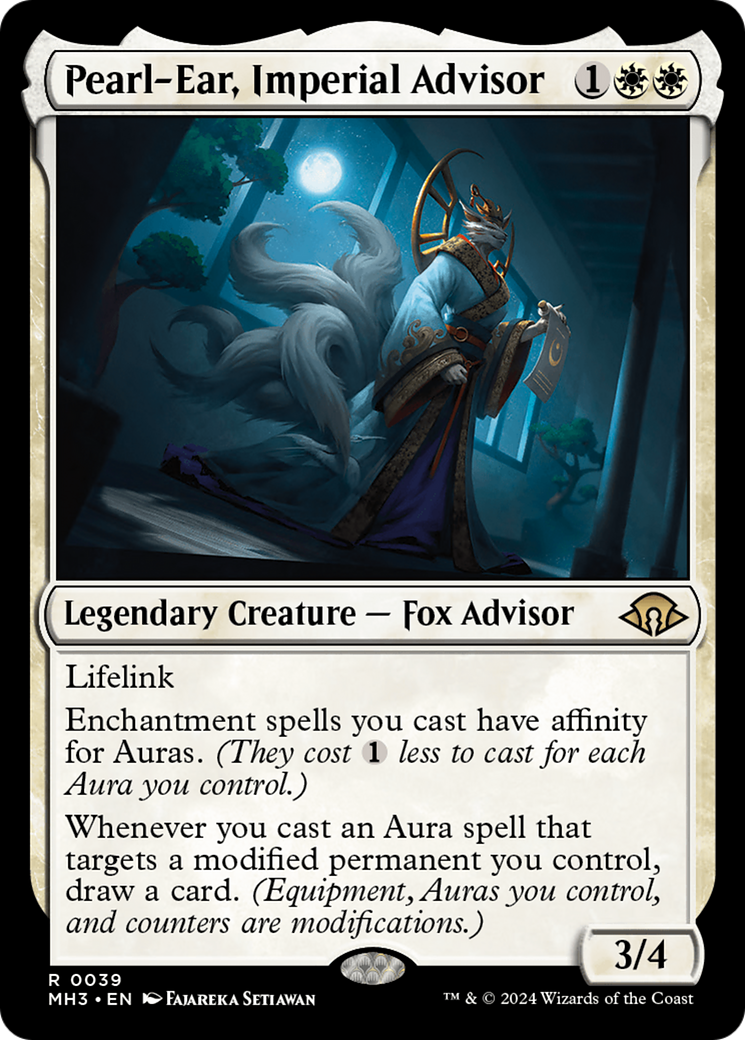 Image of Pearl-Ear, Imperial Advisor (MH3-039) - Modern Horizons 3