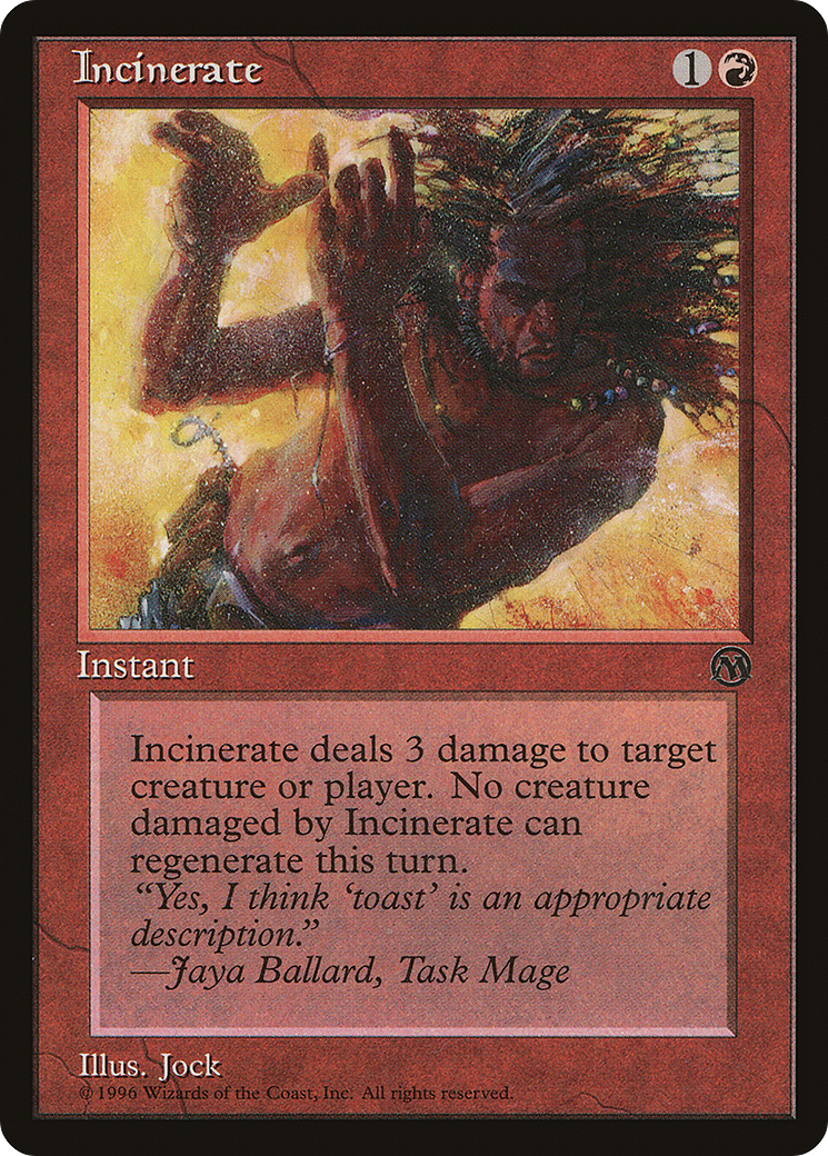 Image of Incinerate (ARENA-) - DCI Legend Membership