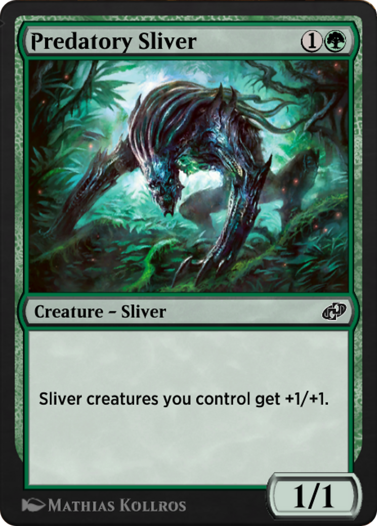 Image of Predatory Sliver (J21-619) - Jumpstart: Historic Horizons