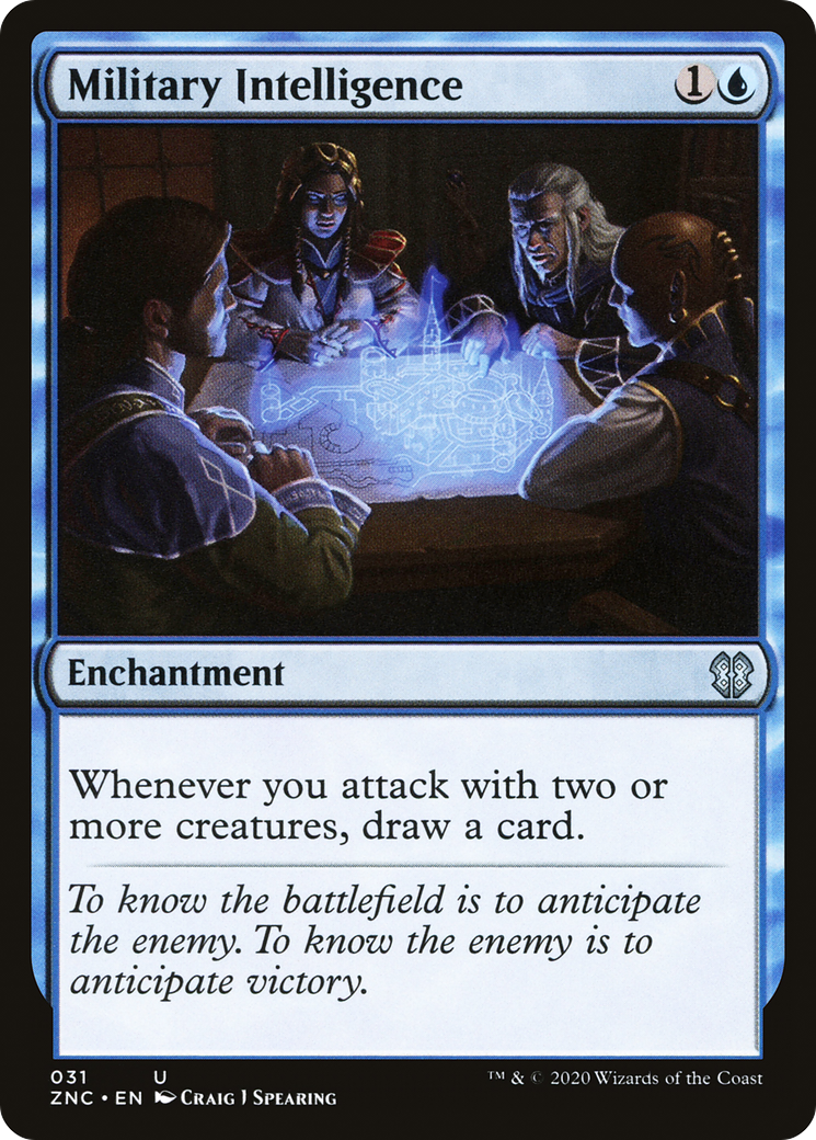 Image of Military Intelligence (ZNC-031) - Zendikar Rising Commander