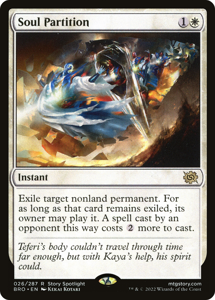 Image of Soul Partition (BRO-026) - The Brothers' War Foil