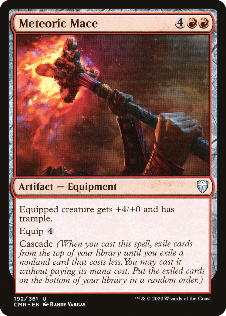 Image of Meteoric Mace (CMR-192) - Commander Legends