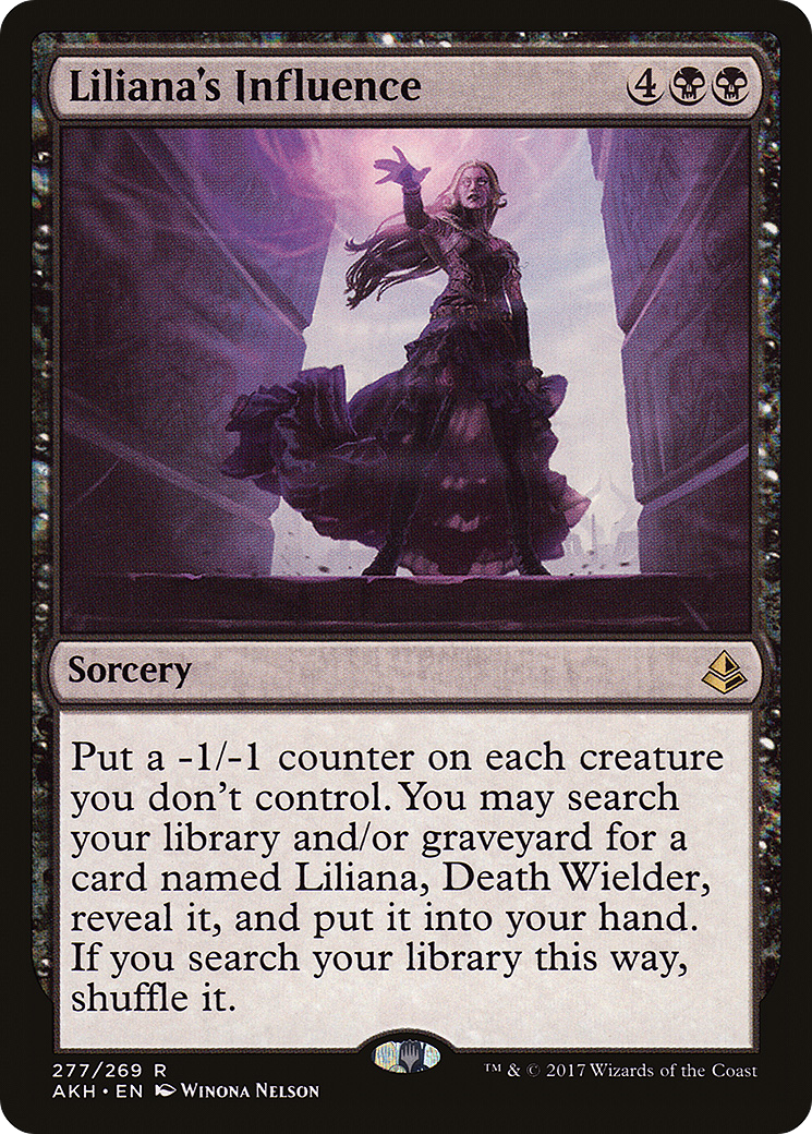 Image of Liliana's Influence (AKH-277) - Amonkhet