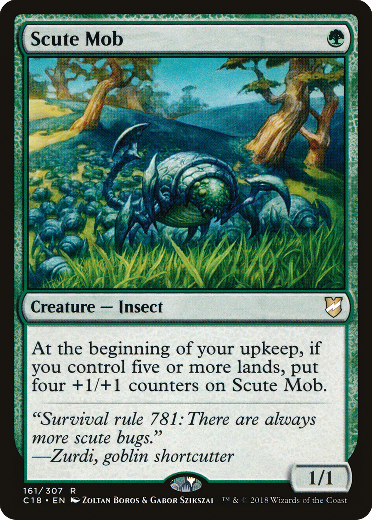 Image of Scute Mob (C18-161) - Commander 2018