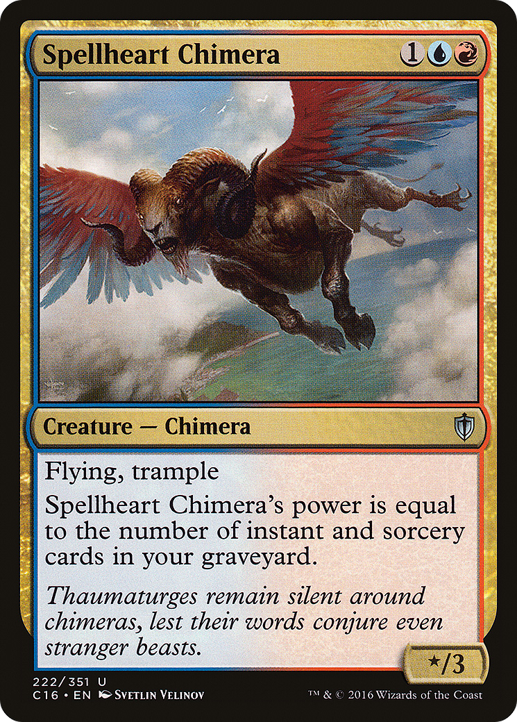 Image of Spellheart Chimera (C16-222) - Commander 2016