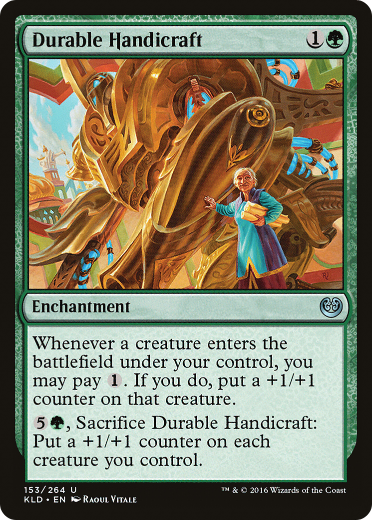Image of Durable Handicraft (KLD-153) - Kaladesh Foil