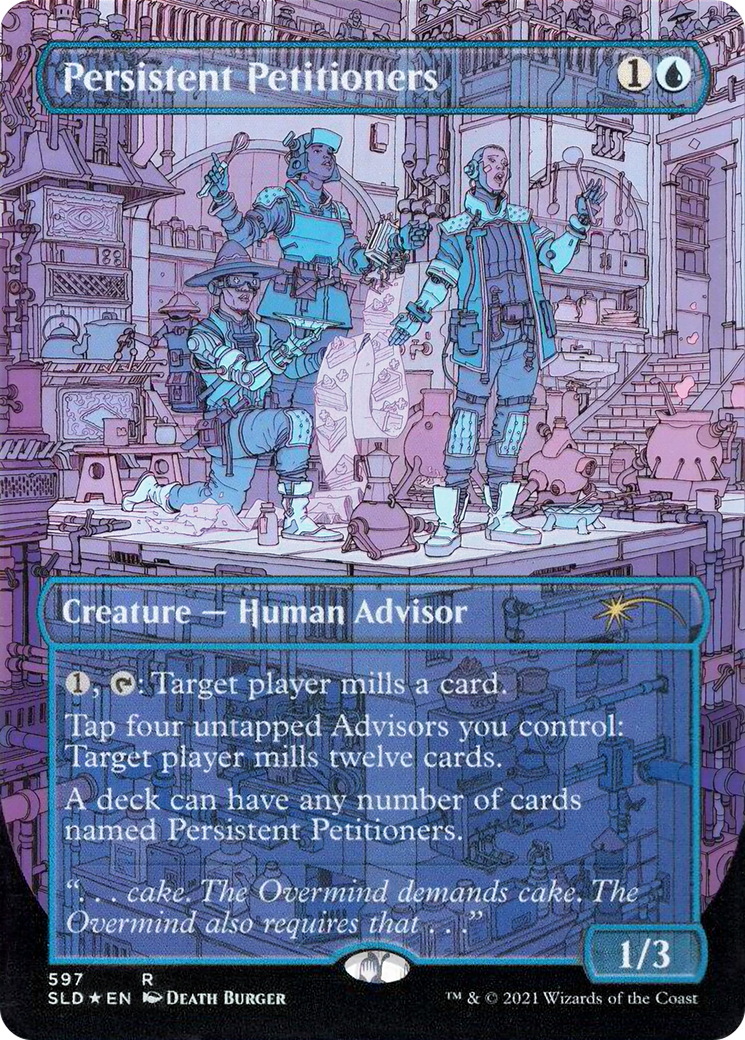 Image of Persistent Petitioners (597) (SLD-597) - Secret Lair Drop (Borderless) Foil