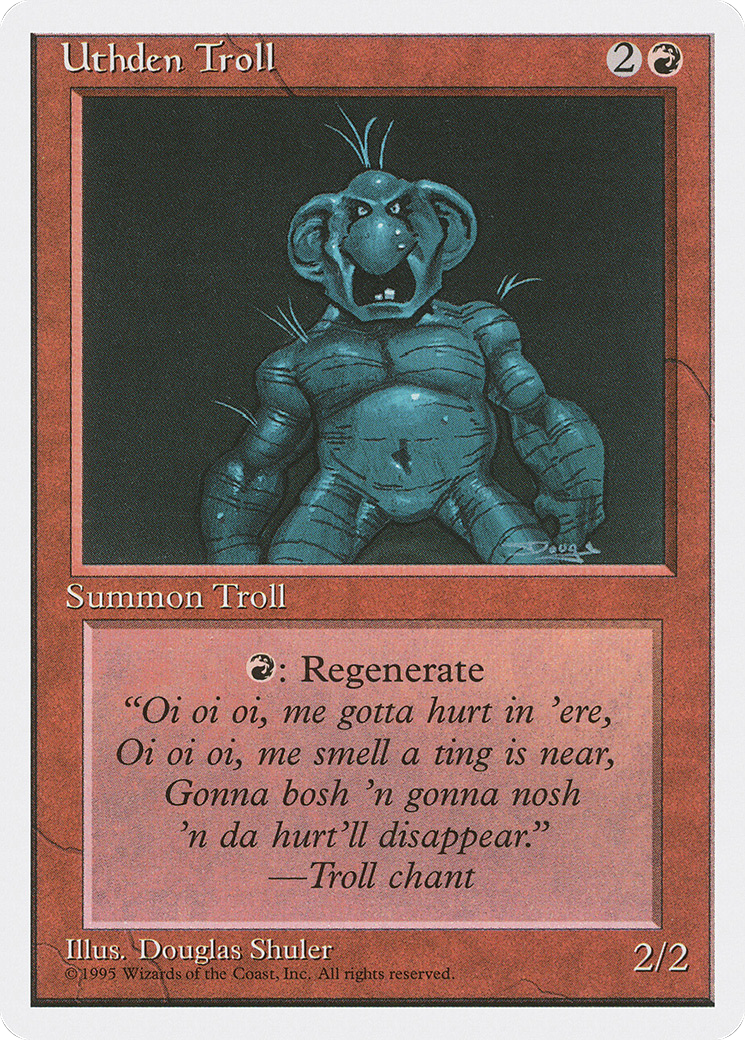 Image of Uthden Troll (4ED-) - Fourth Edition