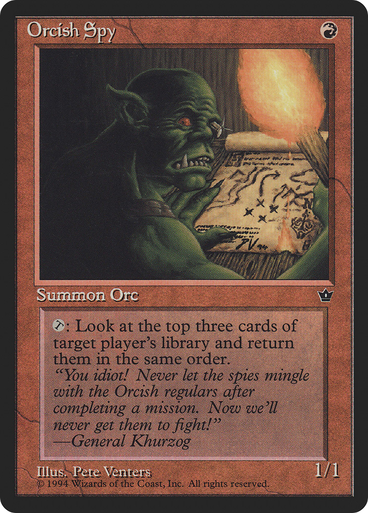 Image of Orcish Spy (Venters) (FEM-) - Fallen Empires