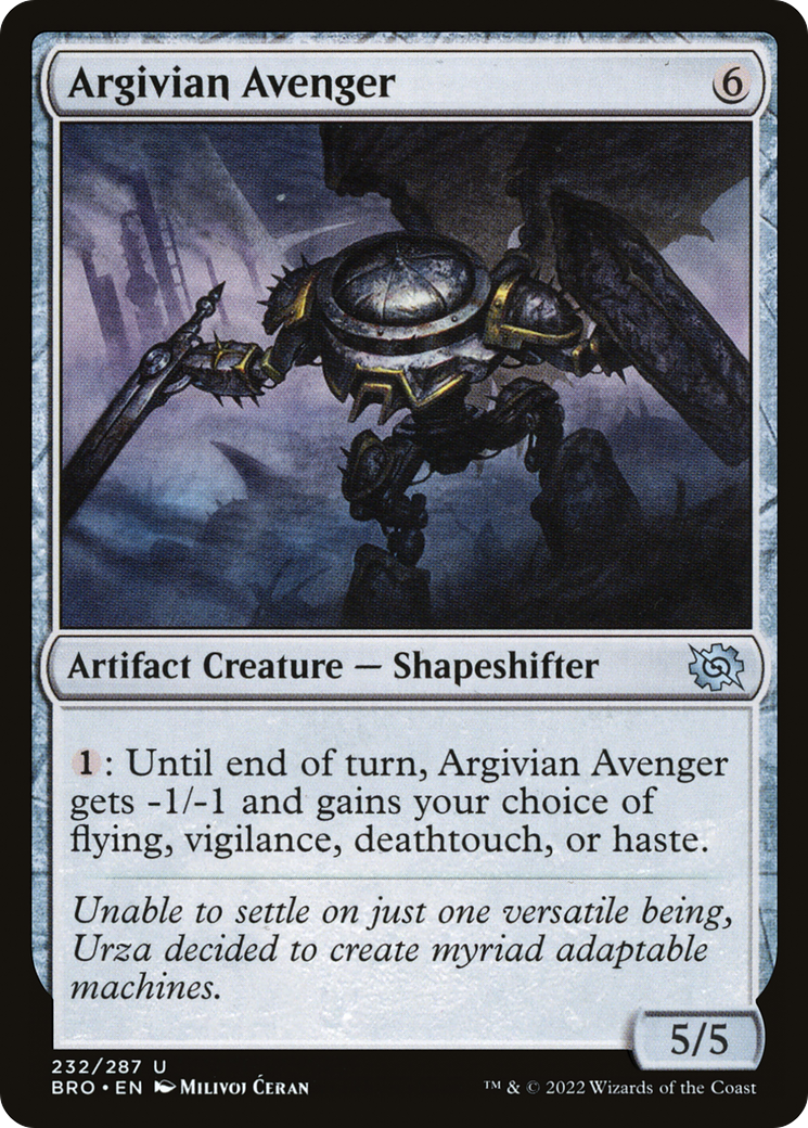 Image of Argivian Avenger (BRO-232) - The Brothers' War