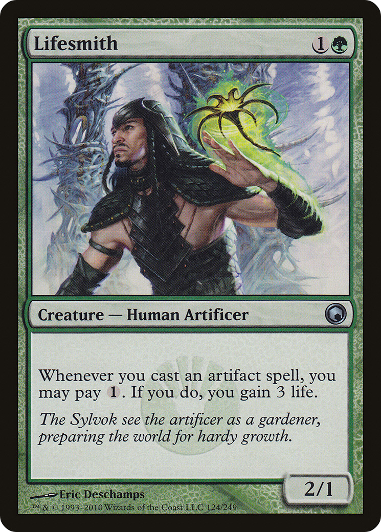 Image of Lifesmith (SOM-124) - Scars of Mirrodin Foil