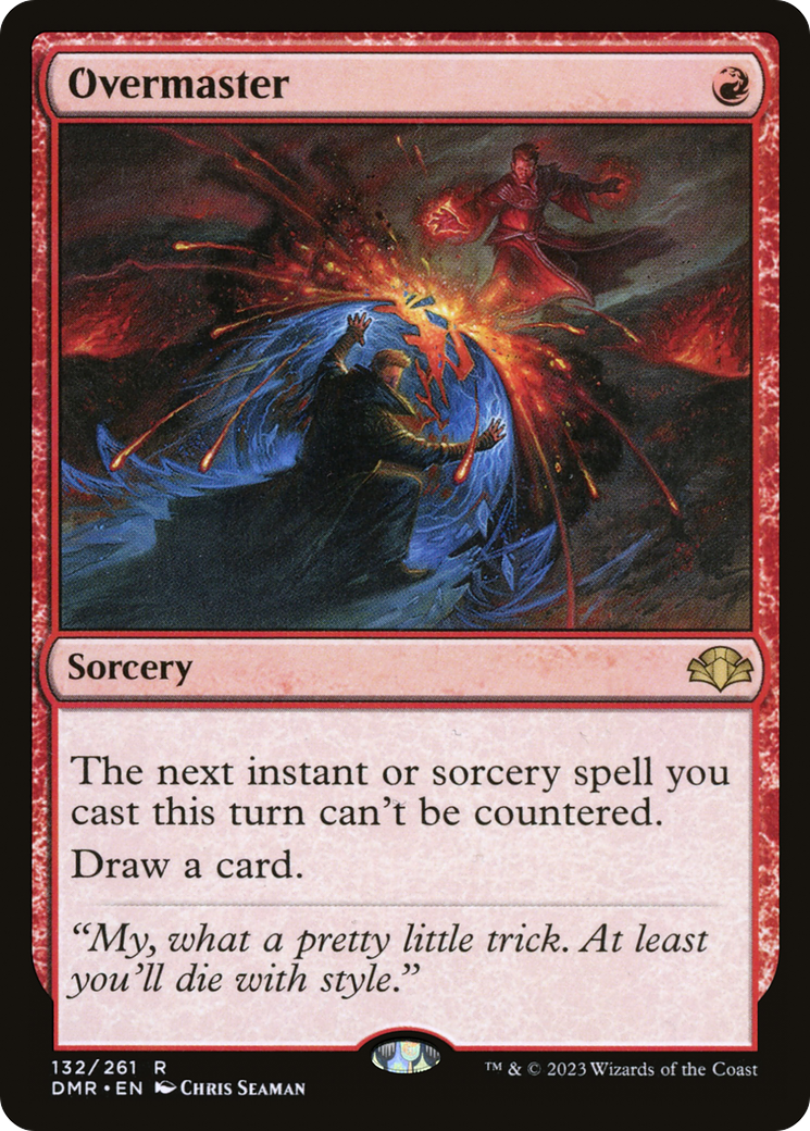 Image of Overmaster (DMR-132) - Dominaria Remastered Foil