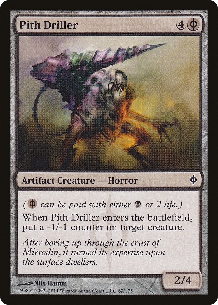 Image of Pith Driller (NPH-069) - New Phyrexia Foil