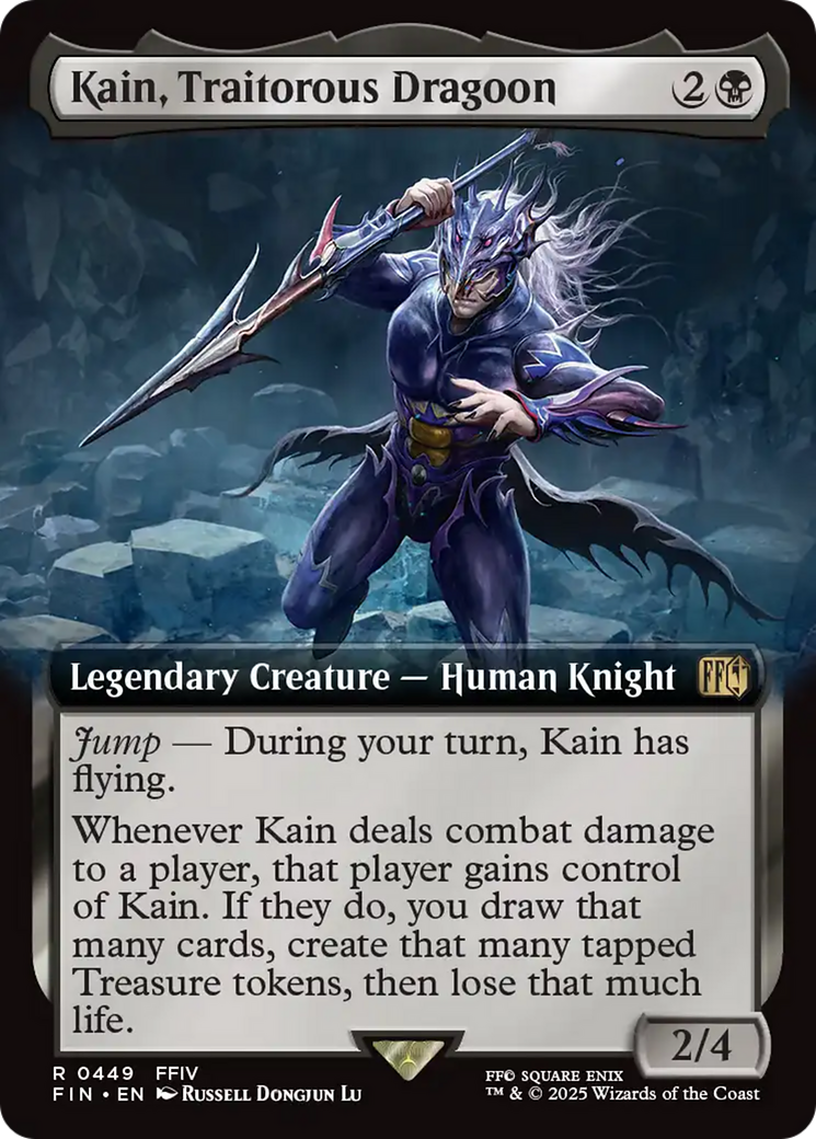 Image of Kain, Traitorous Dragoon (Extended Art) (FIN-449) - FINAL FANTASY: (Extended Art)