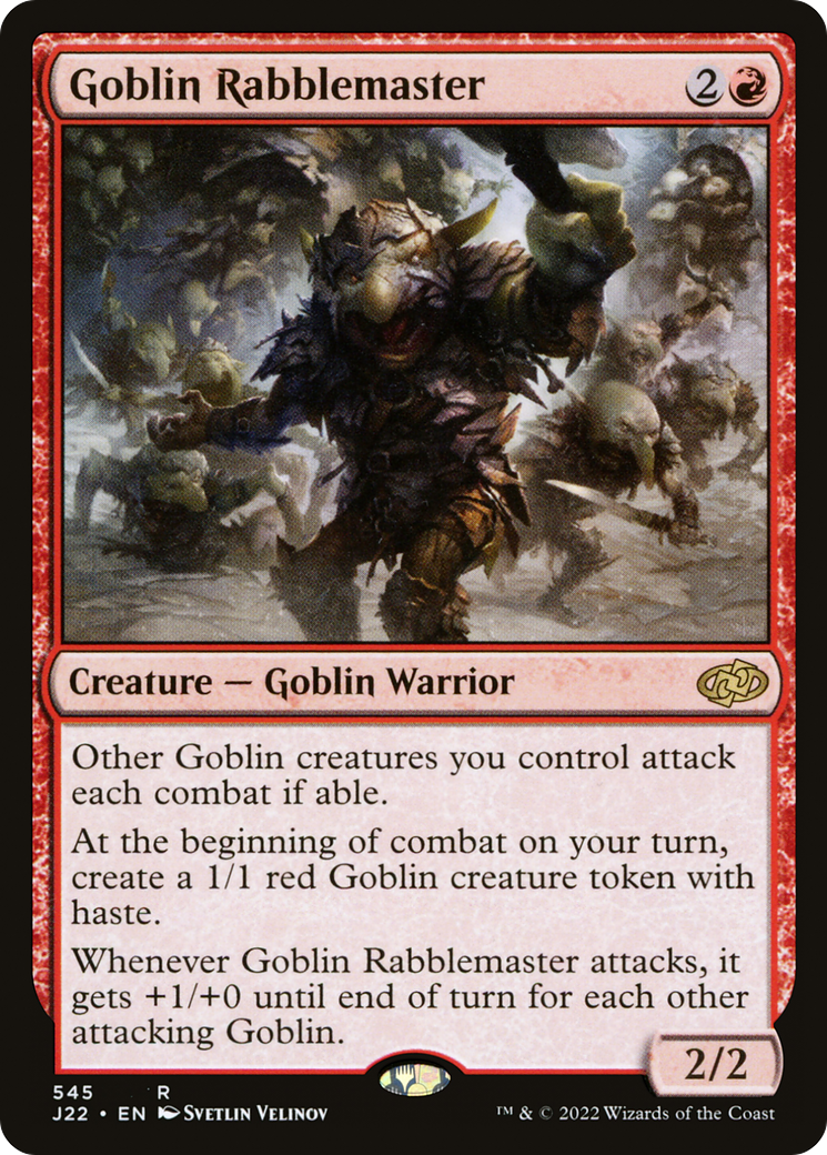 Image of Goblin Rabblemaster (J22-545) - Jumpstart 2022