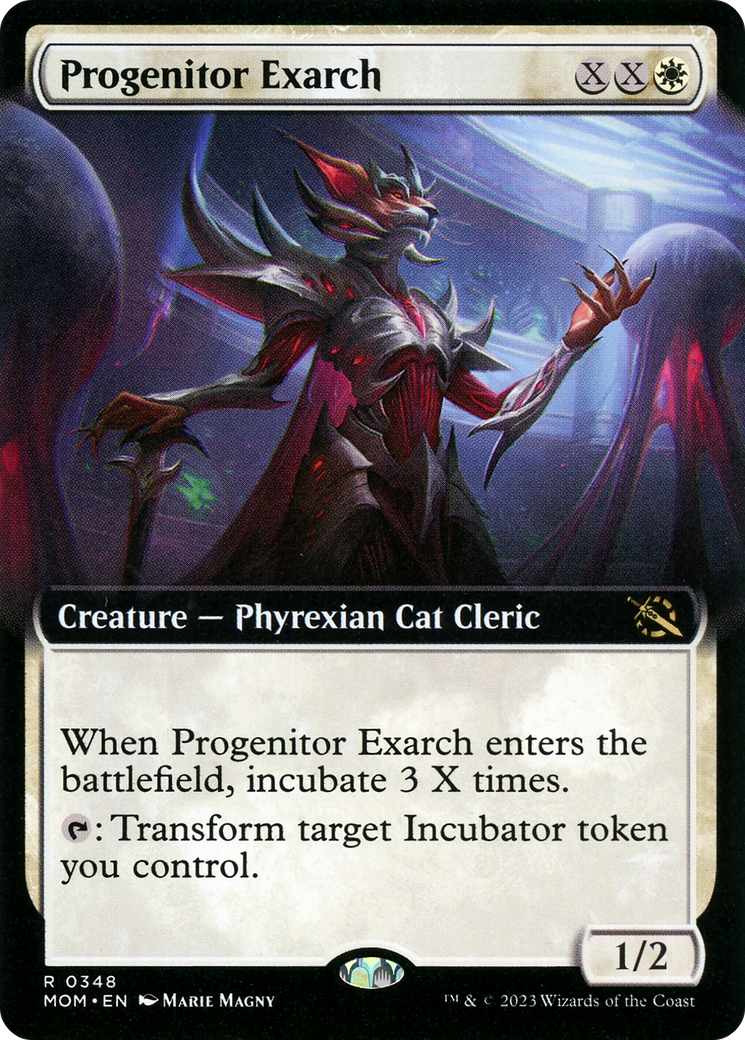 Image of Progenitor Exarch (Extended Art) (MOM-348) - March of the Machine: (Extended Art)