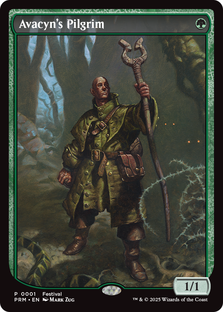Image of Avacyn's Pilgrim (MFP-001) - MagicFest 2025 Foil