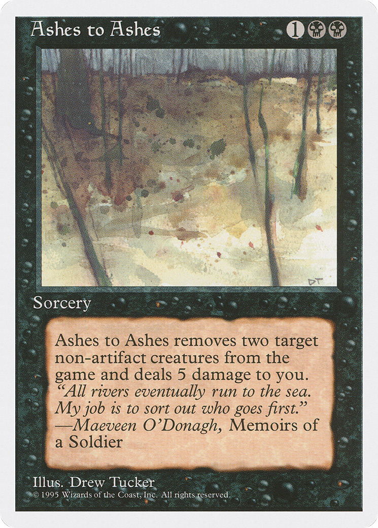 Image of Ashes to Ashes (4ED-) - Fourth Edition