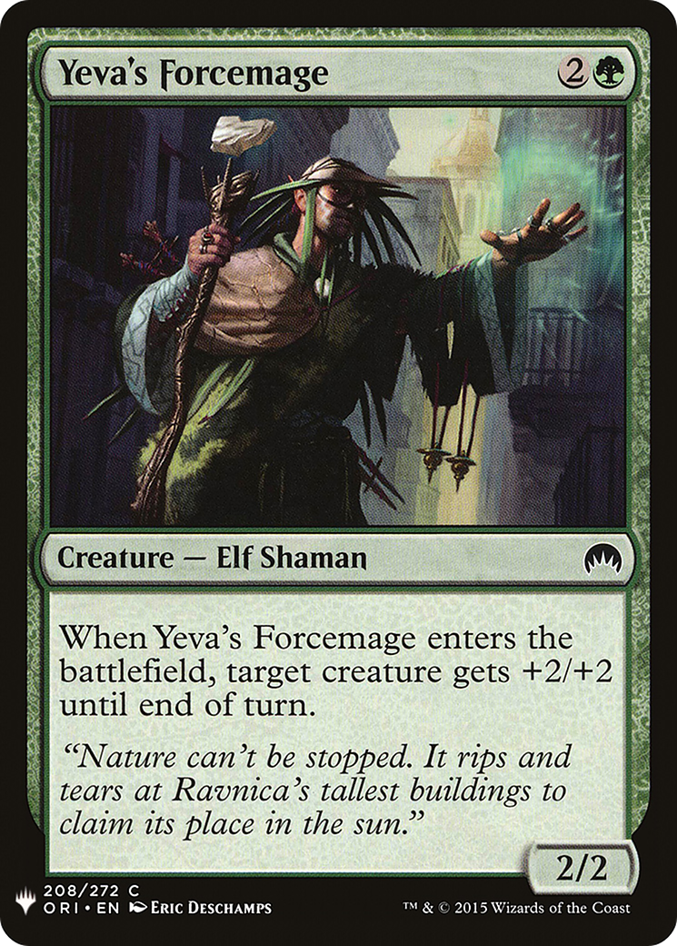 Image of Yeva's Forcemage (LIST-208) - The List