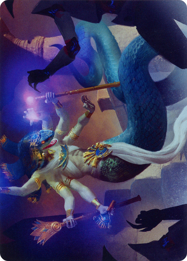 Image of Imoti, Celebrant of Bounty // Imoti, Celebrant of Bounty (AMOM-079) - March of the Machine Art Series (Borderless)