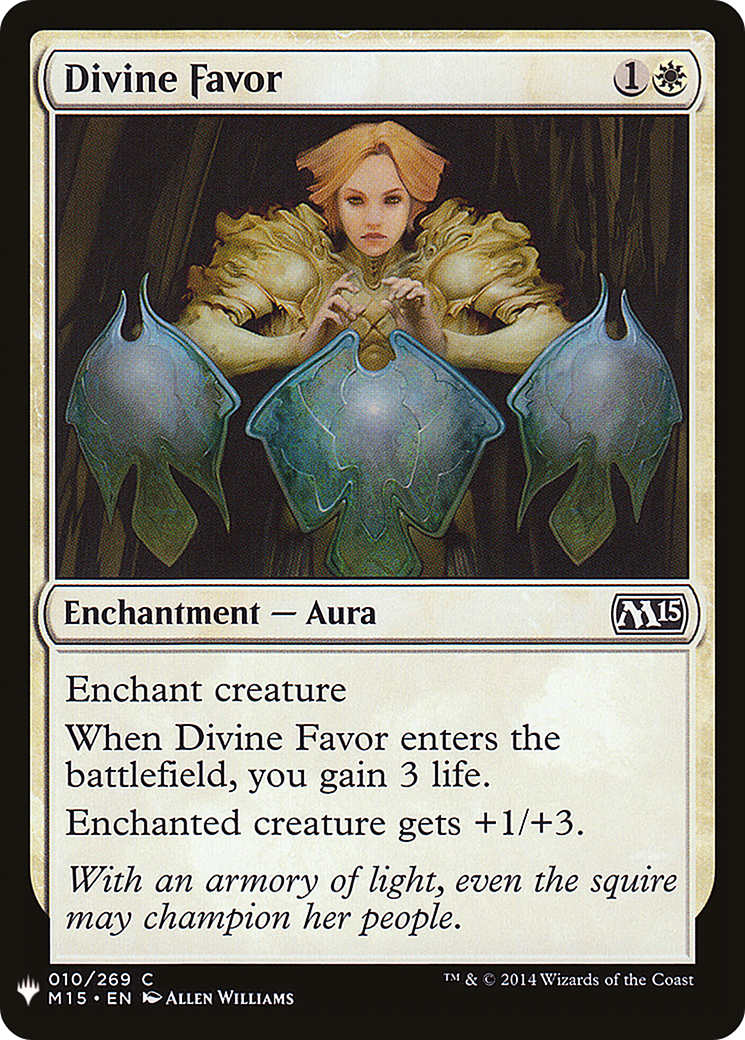 Image of Divine Favor (LIST-010) - The List