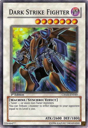 Image of Dark Strike Fighter (CRMS-EN040) - Crimson Crisis Unlimited