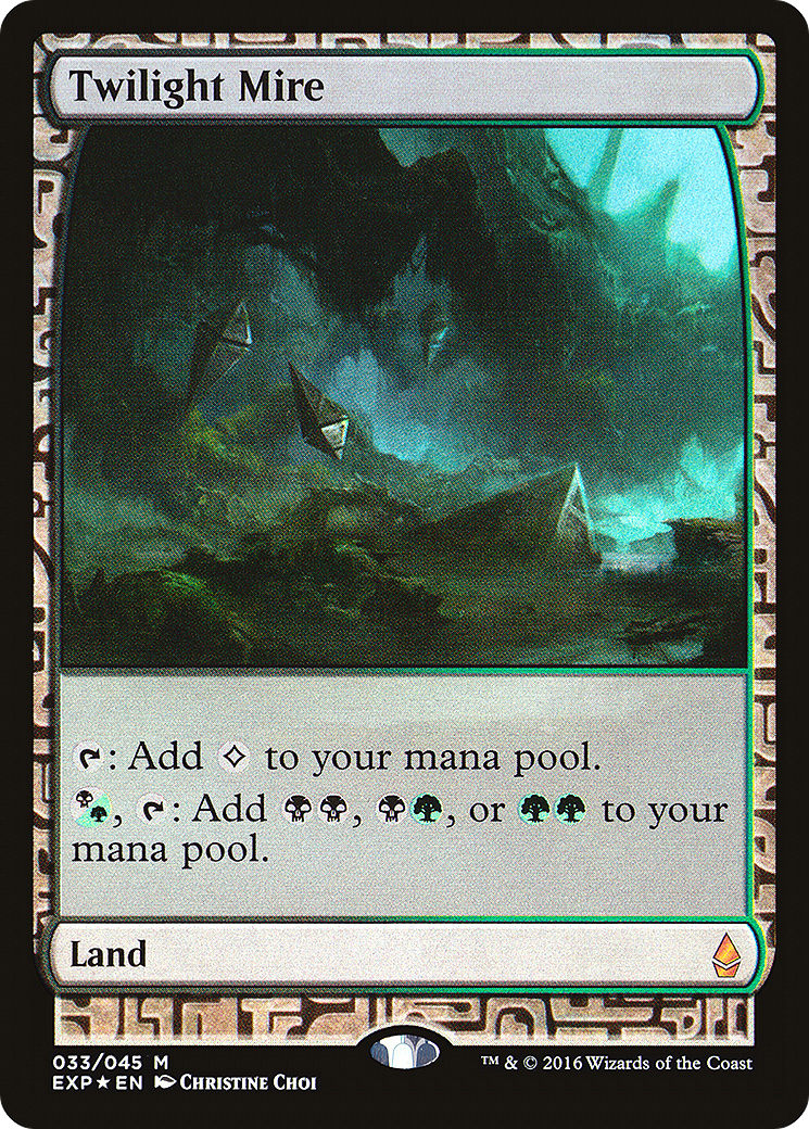 Image of Twilight Mire (EXP-033) - Zendikar Expeditions Foil